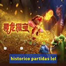 historico partidas lol